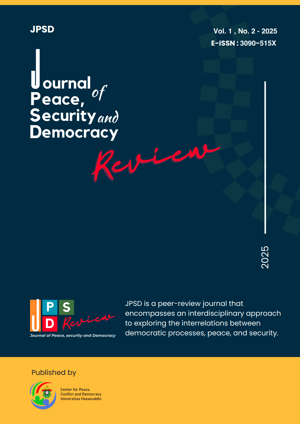 Sampul Jurnal JPSD